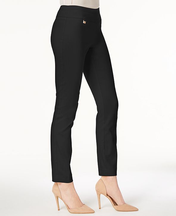 Alfani Petite TummyControl PullOn Skinny Pants, Petite & Petite Short, Created for Macy's