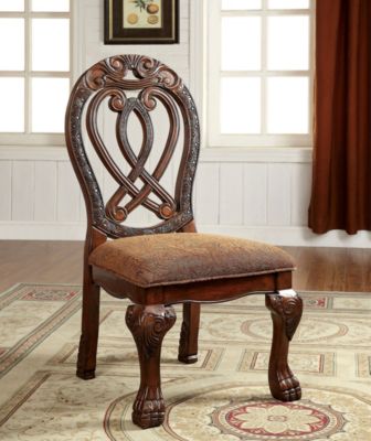 Furniture of America - Madison Dining Chair (Set Of 2), Quick Ship