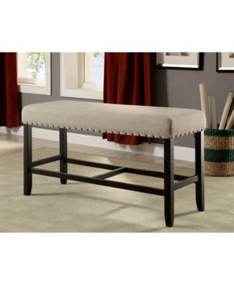 Langly Upholstered Pub Bench