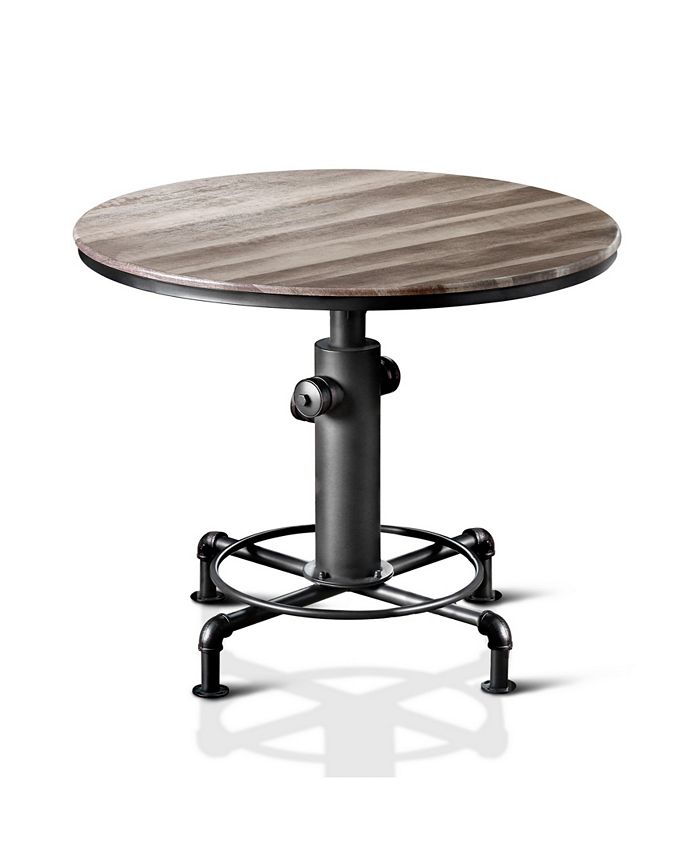 Furniture of America Zina Antique Black Dining Table Macy's