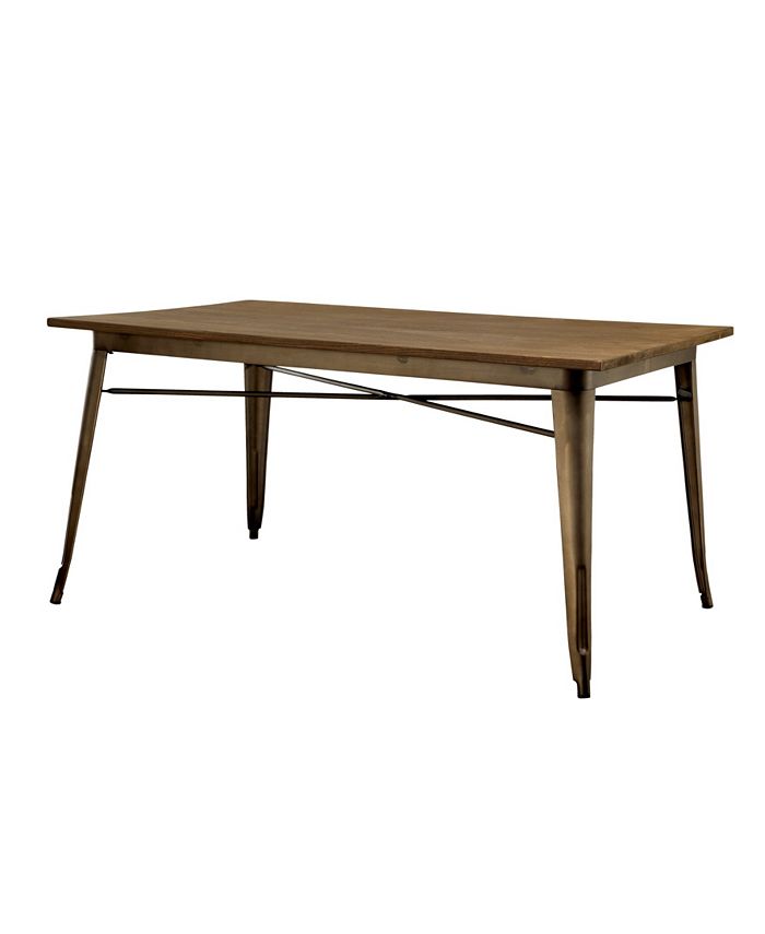 Furniture of America - Mayfield Dining Table, Quick Ship