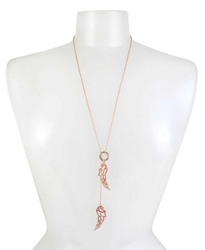 Betsey johnson angel wing necklace hot sale