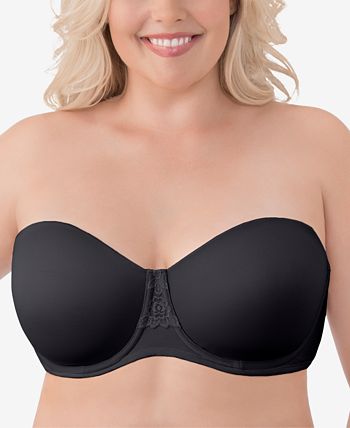 Vanity Fair Beauty Back Smoothing Strapless Bra 4 Way Stretch Womens Size  34DD
