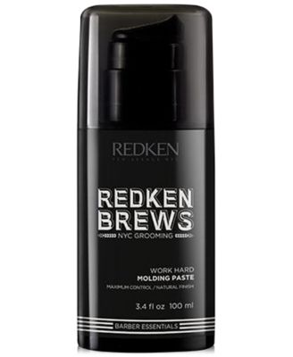 Redken - Brews Work Hard Molding Paste, 3.4-oz.