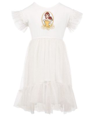 Disney - Little Girls Belle Rose Dress