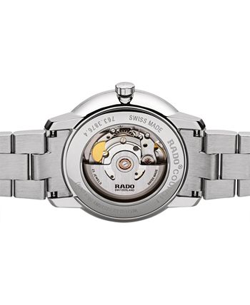 Rado - Unisex Swiss Automatic Coupole Classic Stainless Steel Bracelet Watch 41mm R22876013