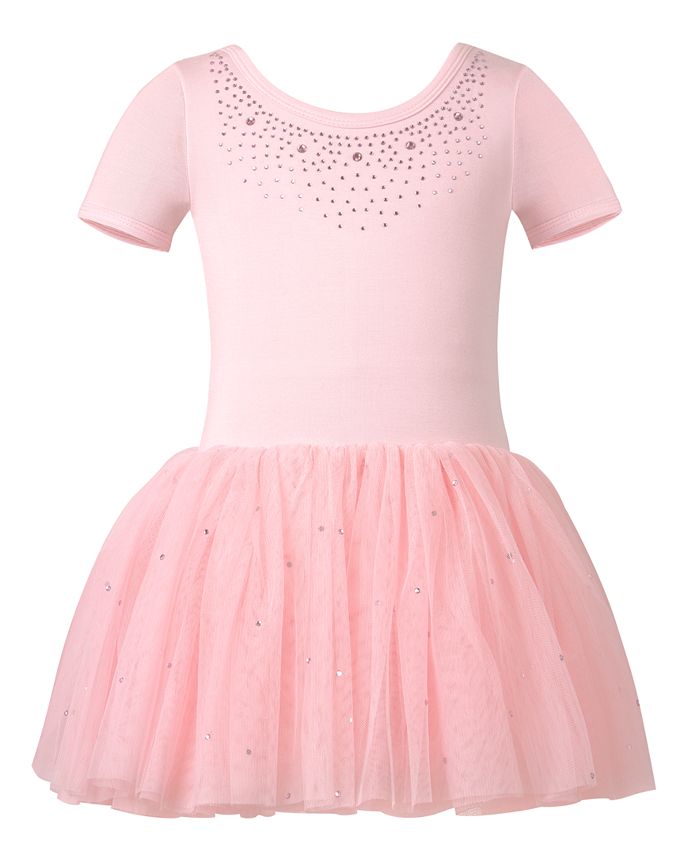 Flo Dancewear Toddler, Little & Big Girls Embellished Dance Dress - Macy's