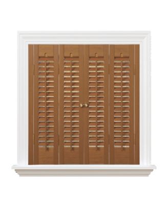 Home Basics - Traditional Faux Wood Shutter