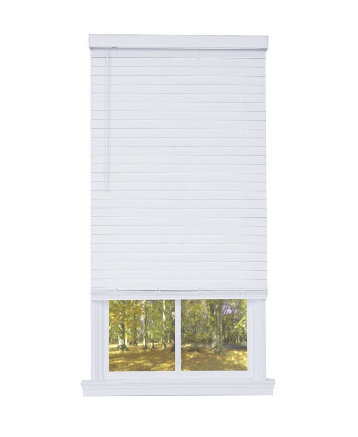 US Shade & Shutter - Cordless 2" Faux Wood Blind
