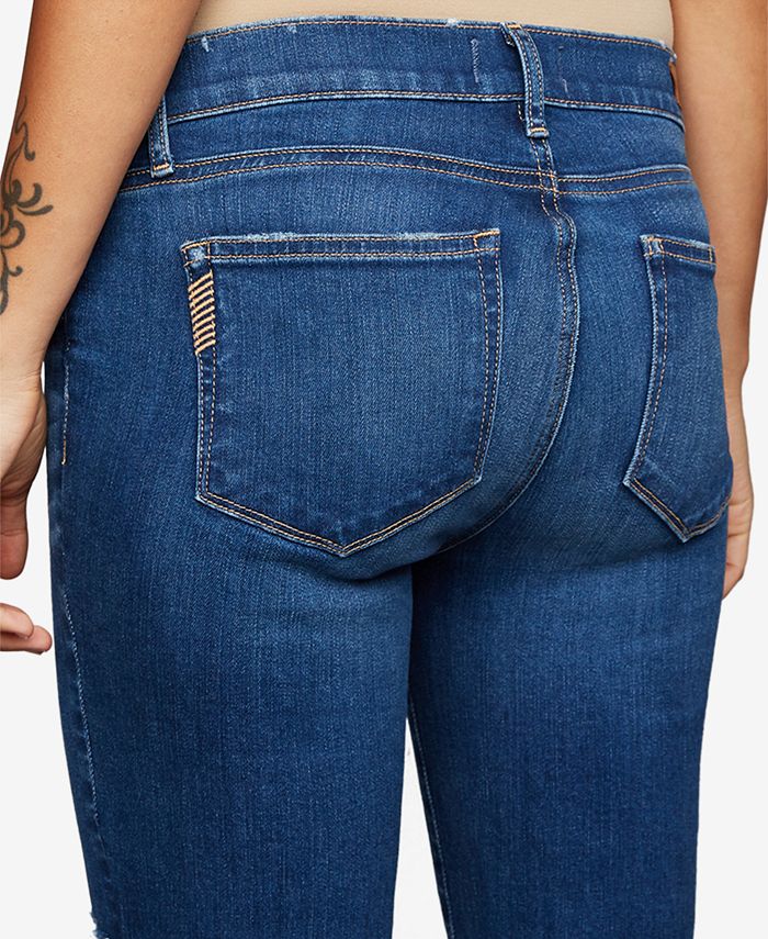 Paige Maternity Distressed Skinny Jeans Macy's