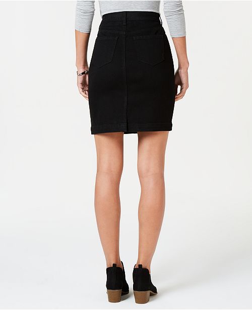 Style & Co Petite Denim Skirt, Created for Macy's & Reviews - Skirts ...