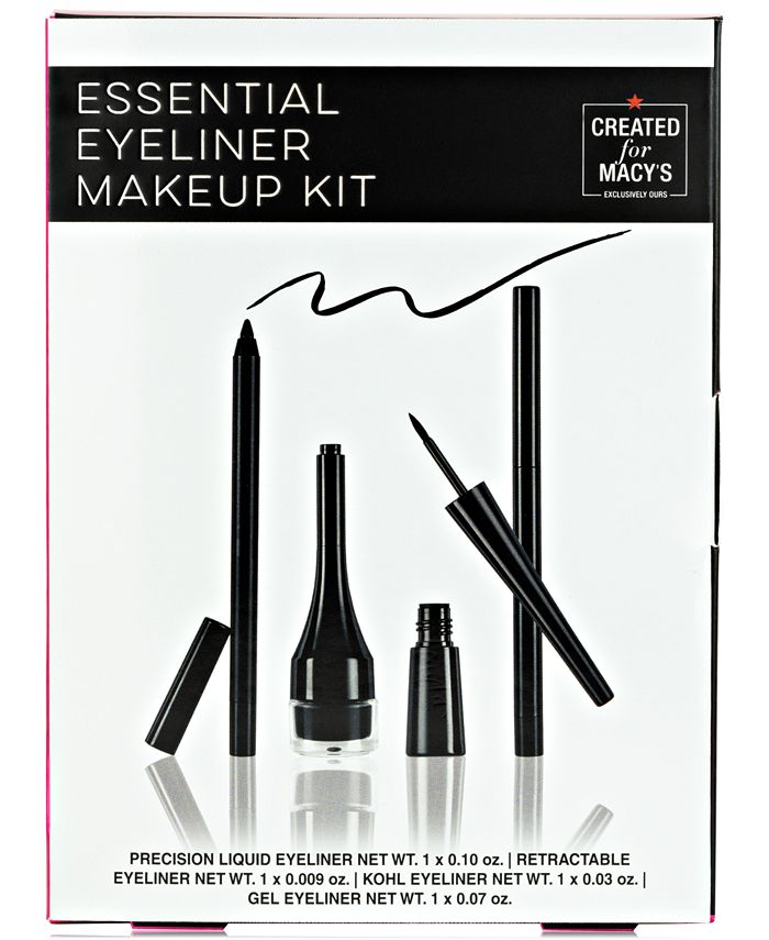 Macy's Beauty Collection 4Pc. Essential Eyeliner Makeup Set, Created