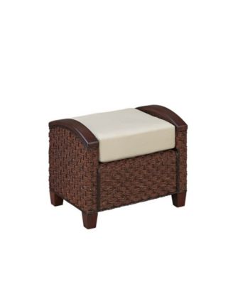 Home Styles - Cabana Banana III Cinnamon Ottoman