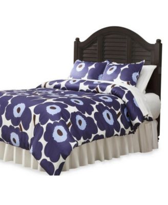 Home Styles Bedford Black Queen Bed, Night Stand, And Chest - Macy's