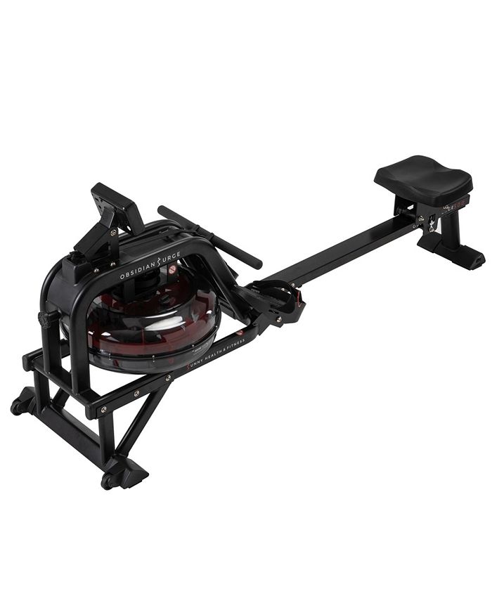 Sunny Health & Fitness Obsidian Surge 500 m Water Rowering Machine SF