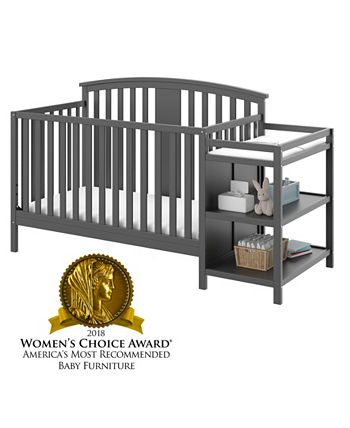 Storkcraft Greyson 4 in 1 Convertible Crib and Changer Macy s