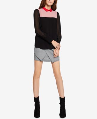 BCBGeneration Colorblocked Top - Macy's