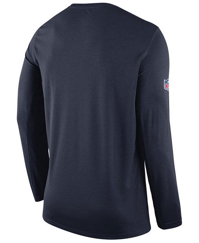 Nike Men's Dallas Cowboys Legend On-Fileld Seismic Long Sleeve T-Shirt ...