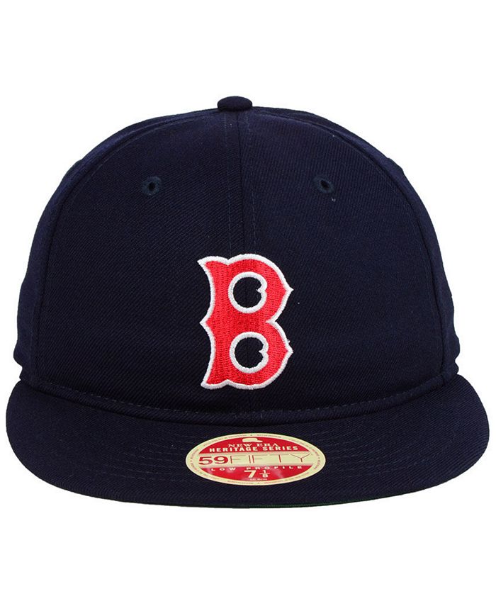 New Era Boston Red Sox Heritage Retro Classic 59FIFTY FITTED Cap - Macy's