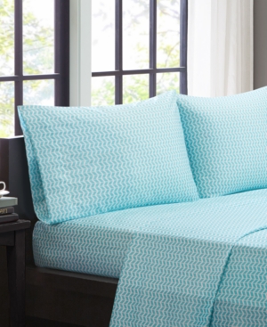 Intelligent Design Chevron 3-pc Twin Microfiber Sheet Set Bedding