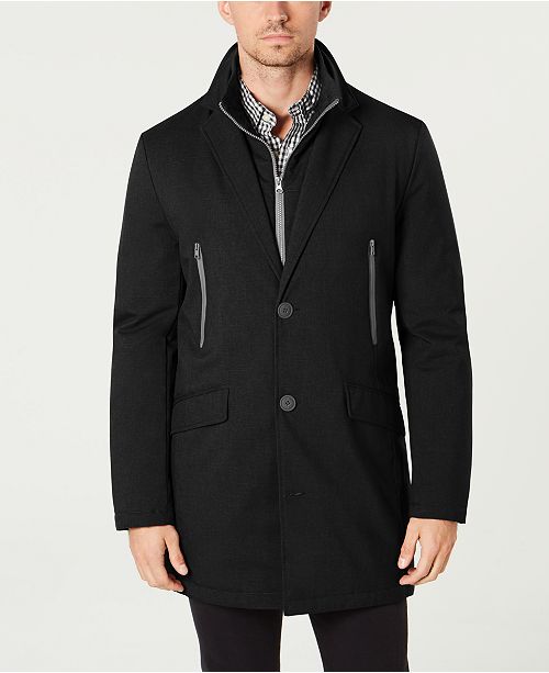 Tommy Hilfiger Men's ModernFit Robert Raincoat & Reviews Coats