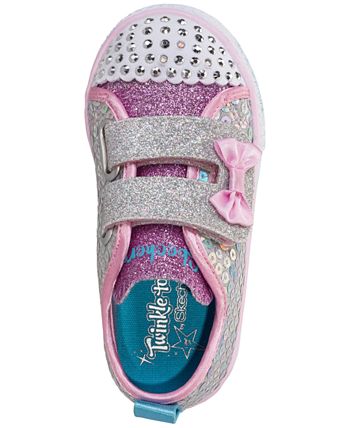 Skechers kids' shuffle online lite-mini mermaid sneaker