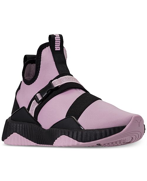Puma Women S Defy Mid Casual Sneakers From Finish Line Reviews