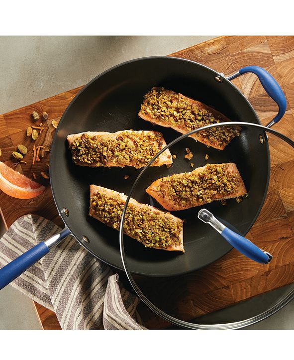 Anolon Advanced Indigo 12Pc. HardAnodized NonStick Cookware Set