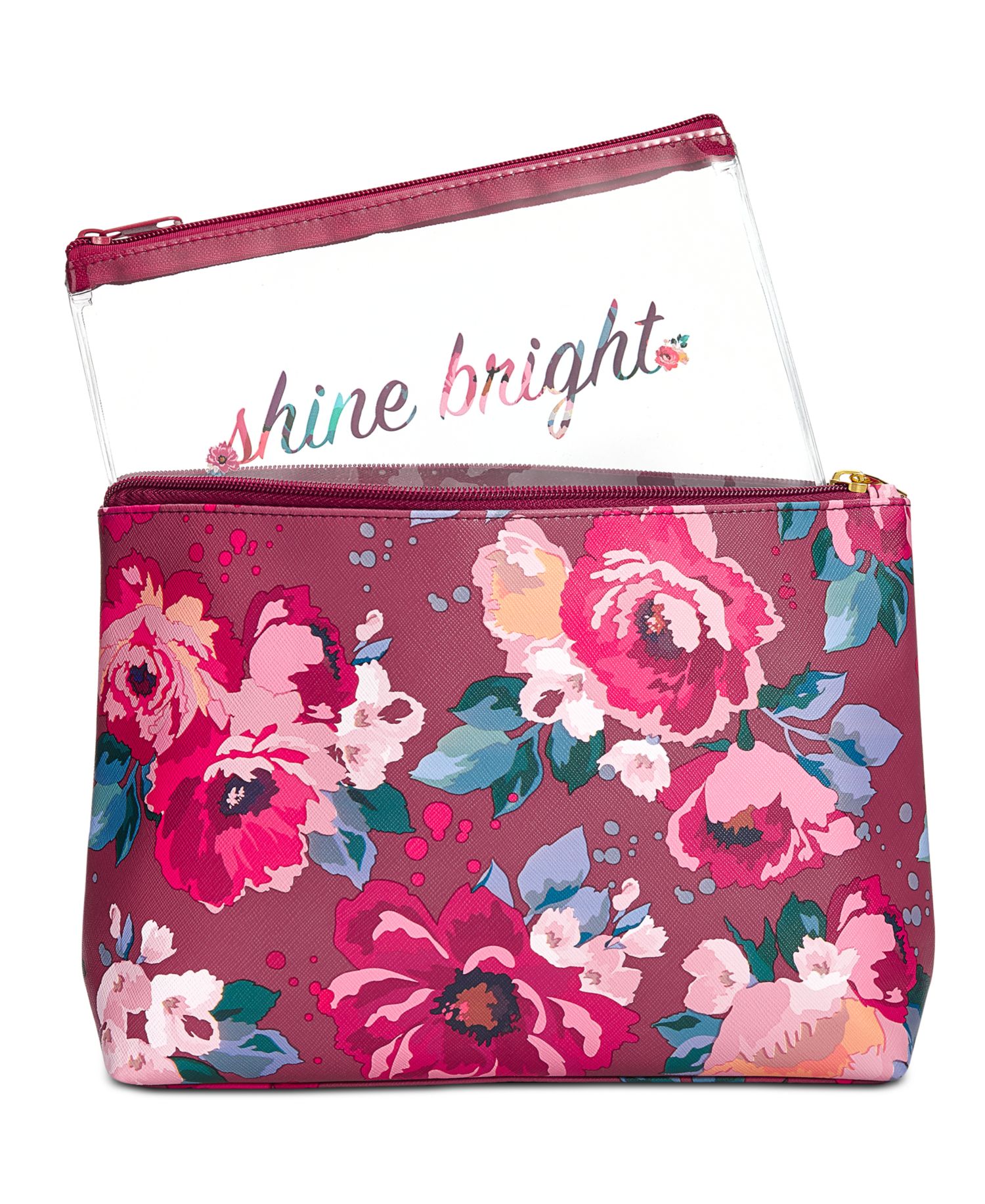 Floral Zip Pouch