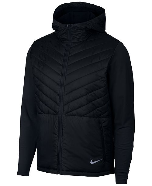 nike aerolayer hooded jacket