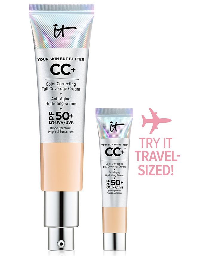 travel size cc cream with spf 50