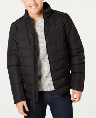 Kenneth Cole Men's Quilted Puffer Coat - Macy's