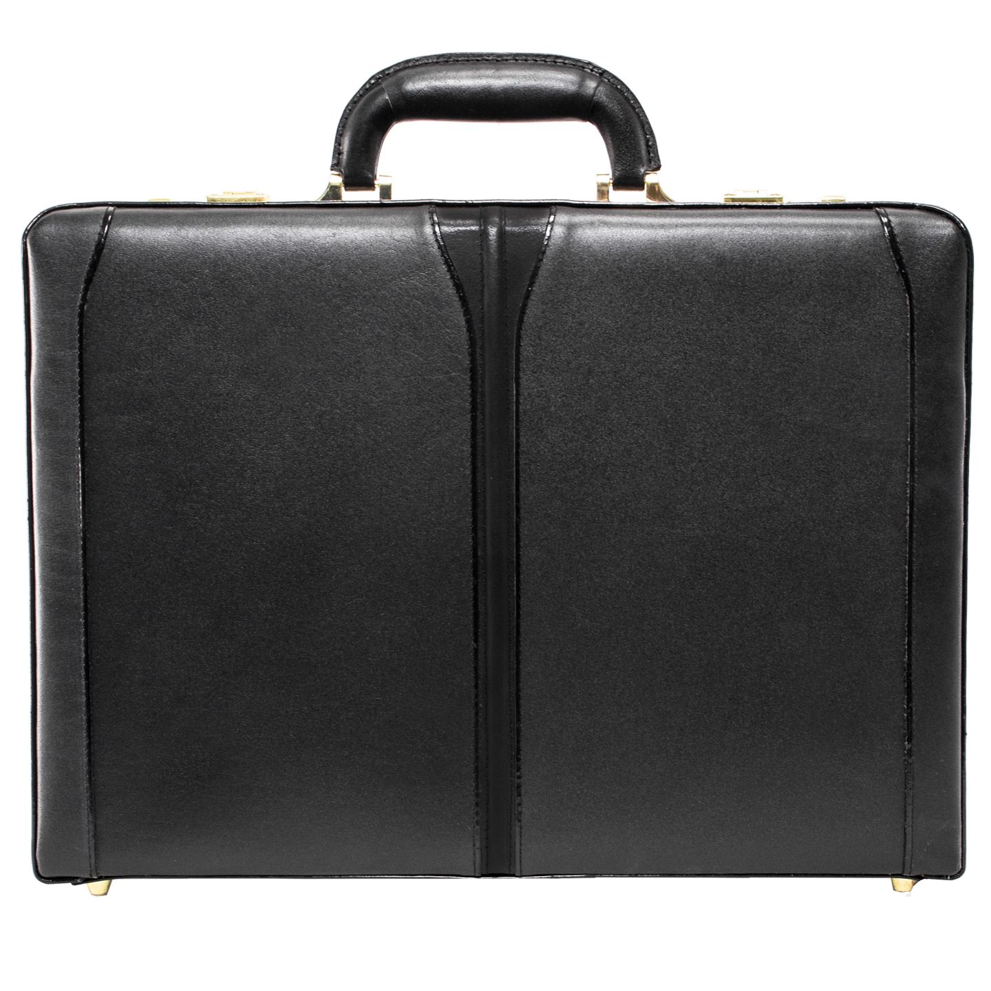 Портфели McKlein Turner 4.5" Expandable Attache, цвет: Чёрный — фото 2