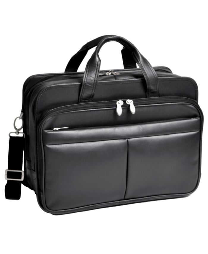 McKlein Walton 17" Laptop Briefcase with Removable Sleeve & Reviews - Laptop Bags & Briefcases - Luggage - Macy's