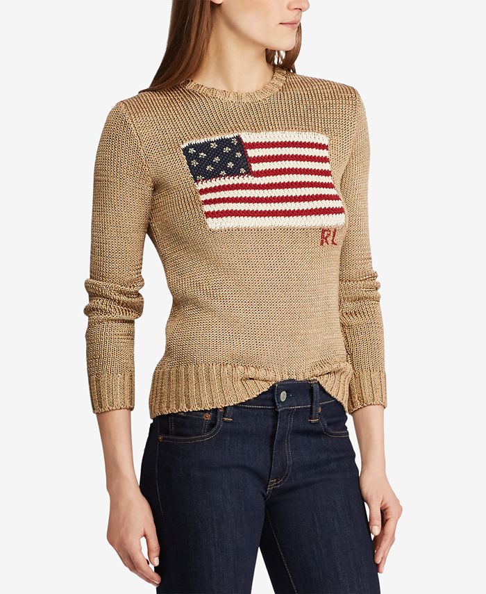 Polo Ralph Lauren Graphic Sweater - Macy's