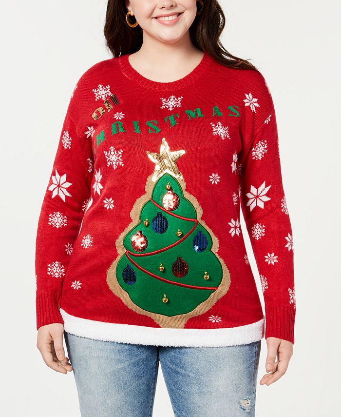 Planet gold clearance christmas sweater
