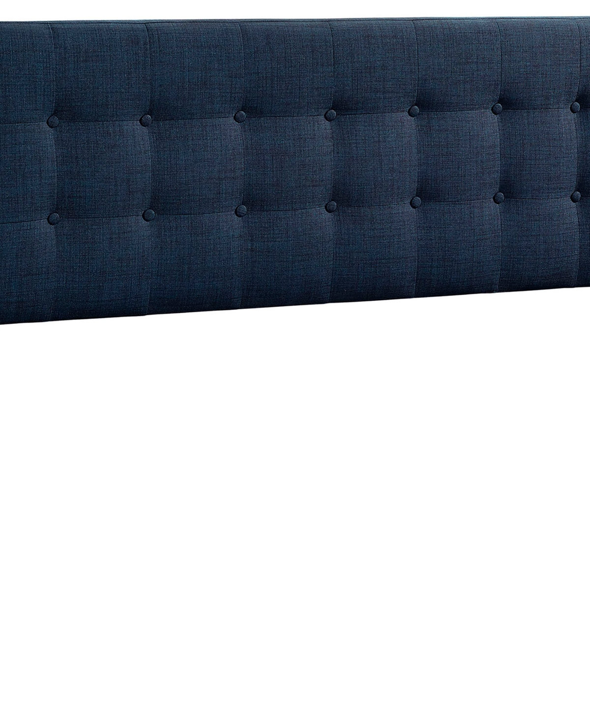 Modway Emily King Upholstered Fabric Headboard In Blue