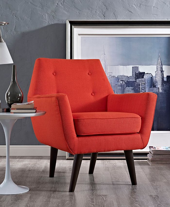 Modway Posit Upholstered Fabric Armchair Macy's