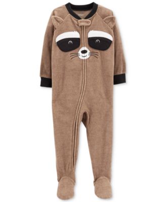 Carter's - Toddler Boys Fox Footed Pajamas