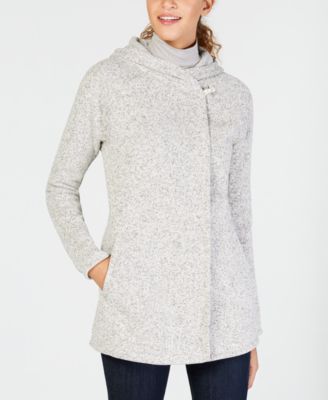 the north face crescent fleece hooded wrap