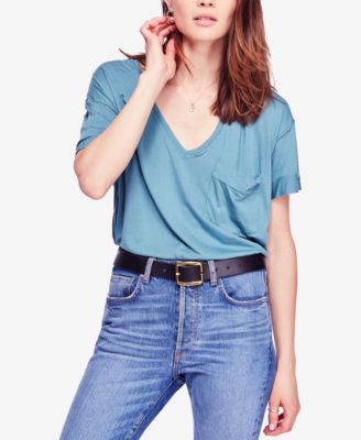 Free People - Juniors' Ronnie Oversized T-Shirt