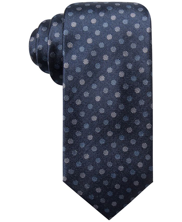 Ryan Seacrest Distinction Men's Dozza Dot Slim Silk Tie, Created for ...