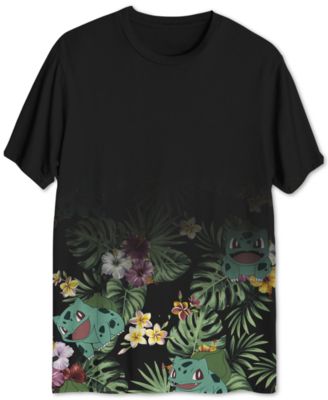 Hybrid - Men's Pokemon Bulbasaur Graphic T-Shirt