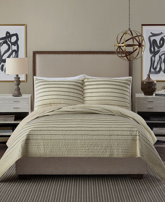 Trina Turk Ayesha Curry Variegated Stripe Full/Queen Quilt Macy's