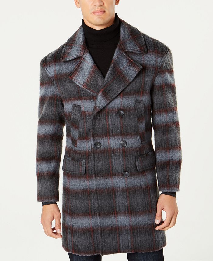 Macy's men's topcoats on sale