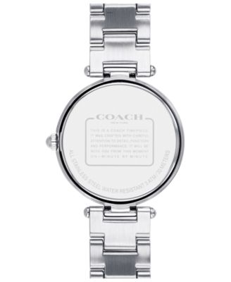 Coach Park Watch 34mm - silver COACH® RO | Park Watch, 34 Mm main image 4