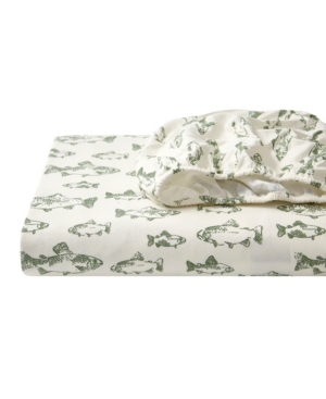 Snow Days Cotton Flannel King Sheet Set