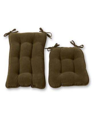 Greendale Home Fashions Cherokee Solid Standard Rocking Chair Cushion Set