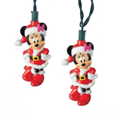 Kurt Adler - Battery Operated 6 Light Minnie Mouse LED Light Set