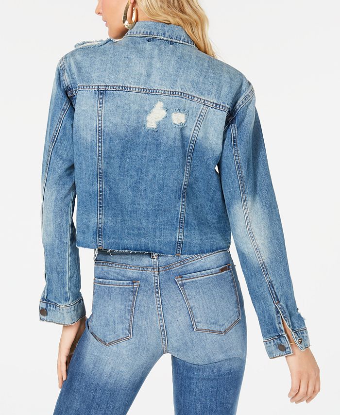 Sts blue new arrivals distressed denim jacket
